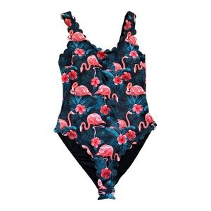 Flamingo/Hibiscus Women’s Swimsuit